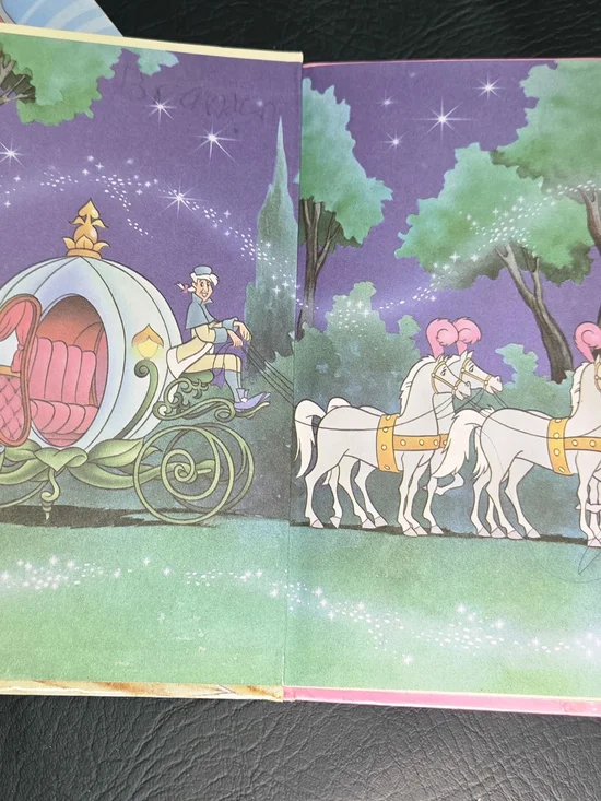 **Disney Cinderella Pink & White Board Book - Classic Kids Story And Others.** - Picture 8 of 10